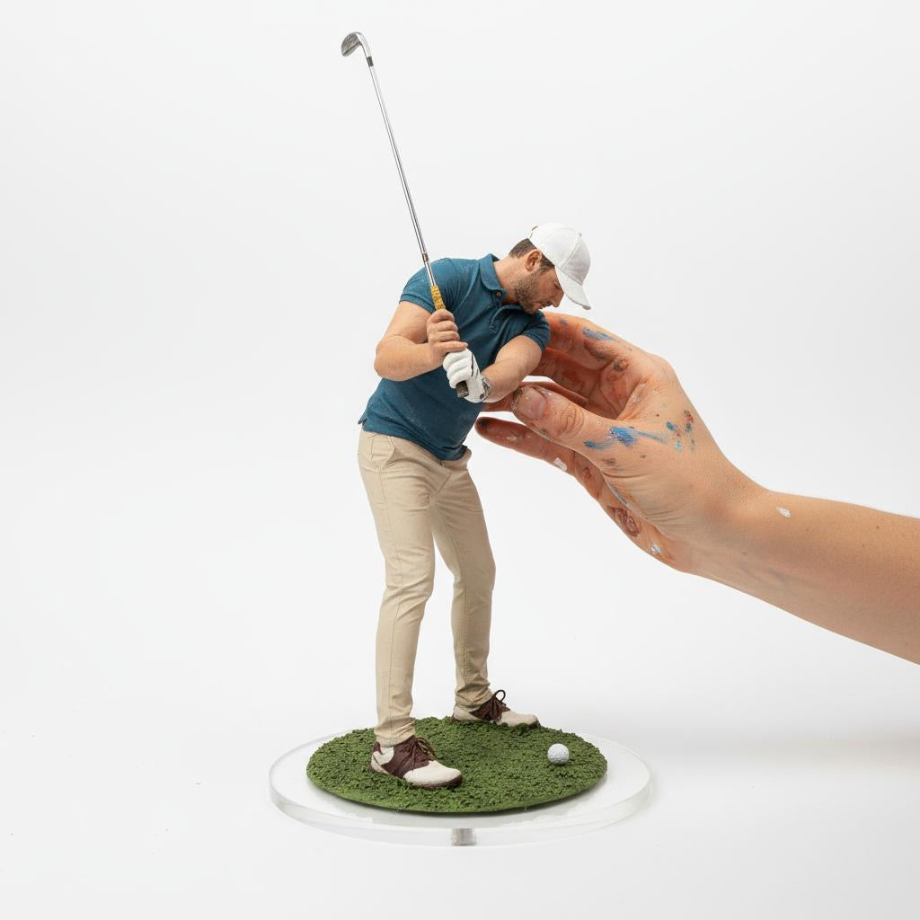 3D realistic figurine