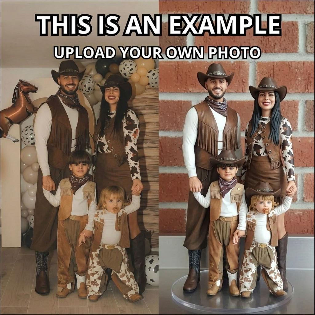 3D realistic figurine